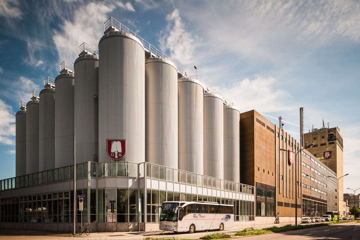 Architekturfoto Brauereigebäude München